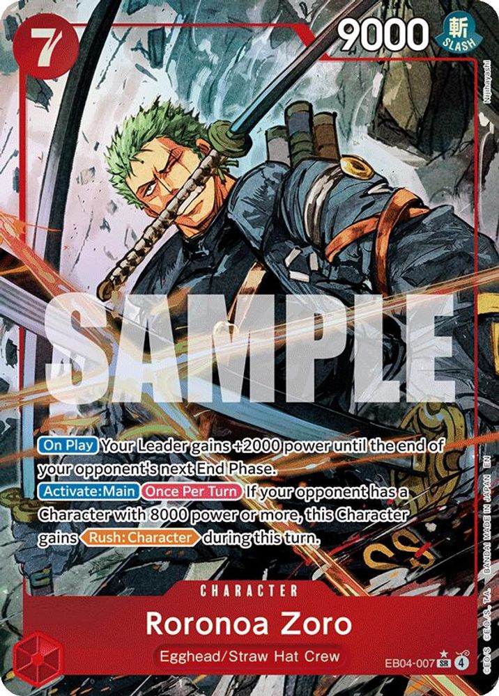 Roronoa Zoro [Alternate Art]
