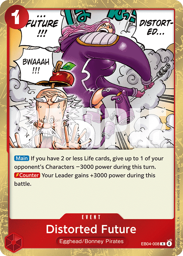 Distorted Future EB04-008 One Piece Card Game