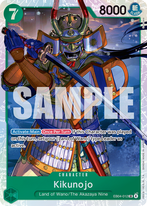 Kikunojo EB04-012 One Piece Card Game