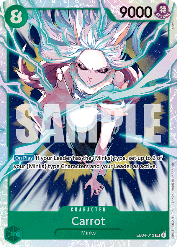 Carrot EB04-013 One Piece Card Game