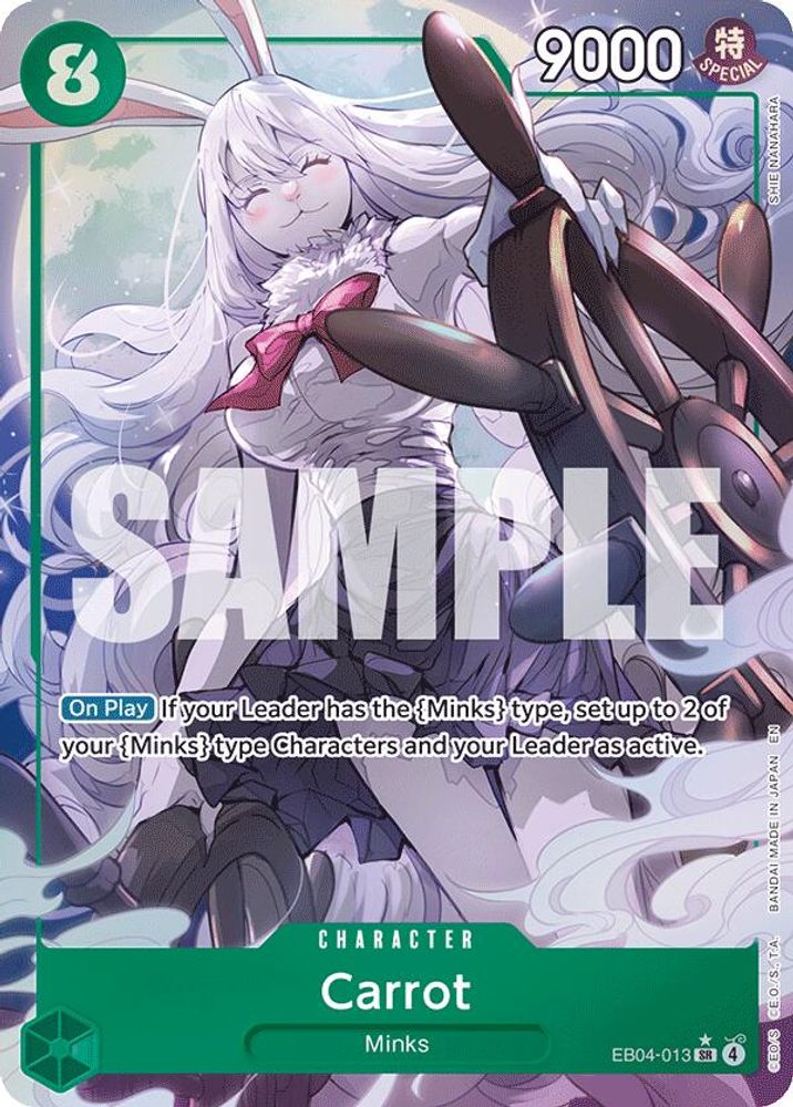Carrot [Alternate Art] EB04-013 One Piece Card Game