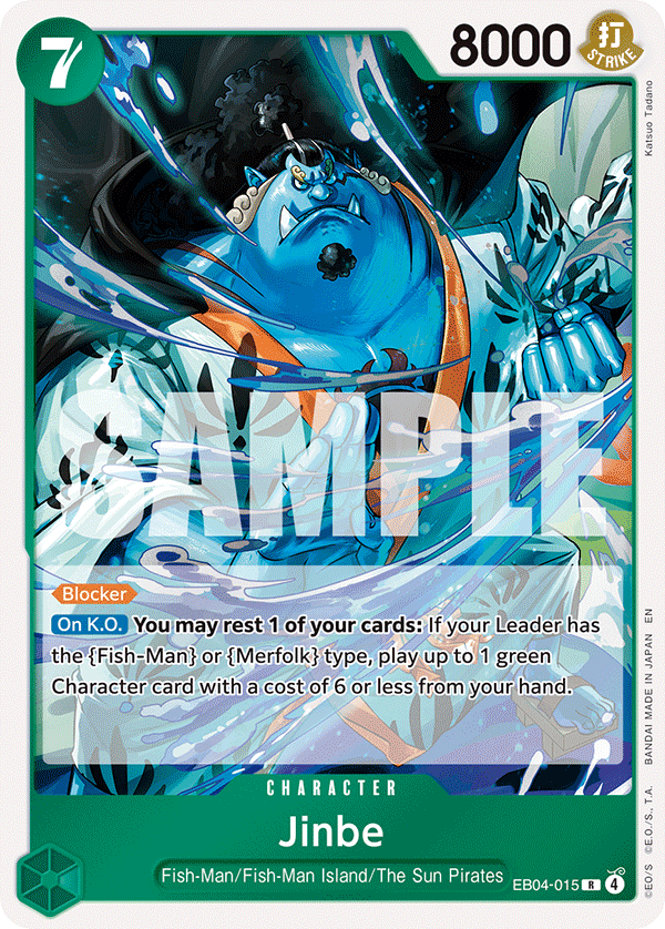 Jinbe EB04-015 One Piece Card Game