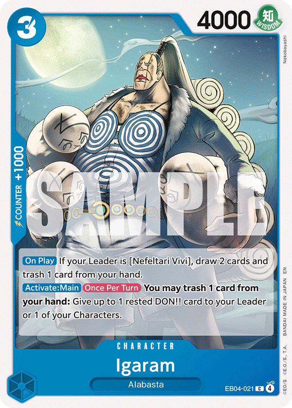 Igaram EB04-021 One Piece Card Game