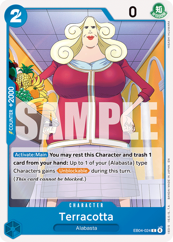 Terracotta EB04-024 One Piece Card Game