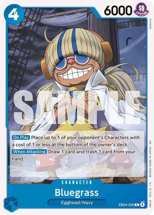 Bluegrass EB04-026 One Piece Card Game