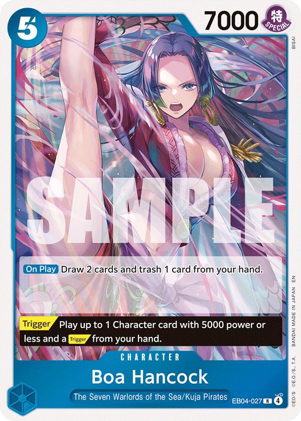 Boa Hancock EB04-027 One Piece Card Game