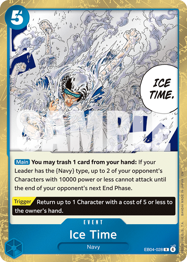 Ice Time EB04-028 One Piece Card Game