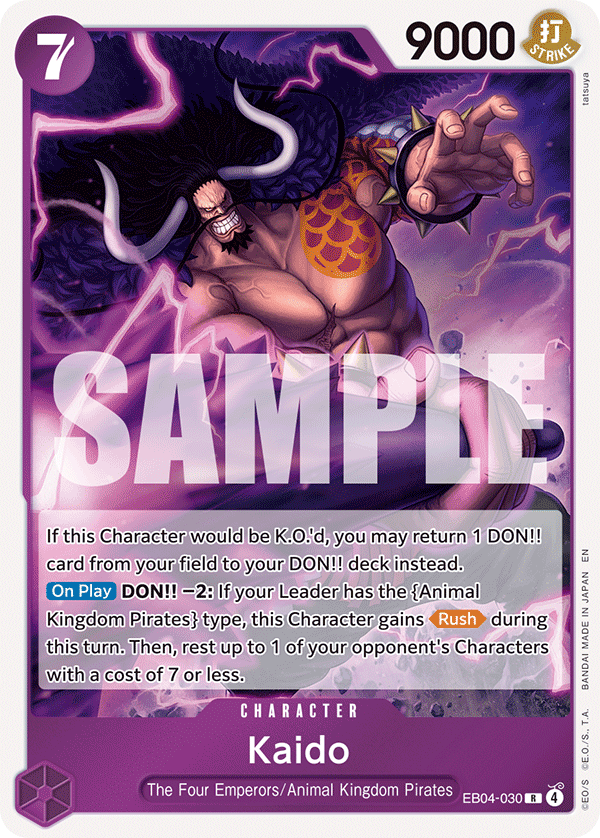 Kaido EB04-030 One Piece Card Game