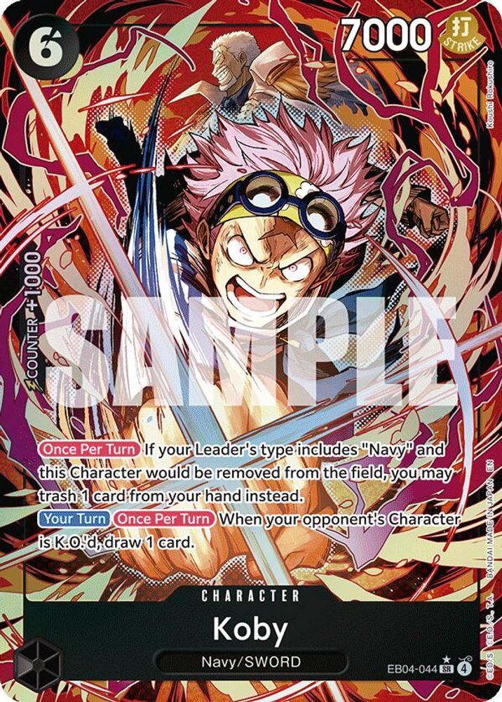 Koby [Alternate Art] EB04-044 One Piece Card Game