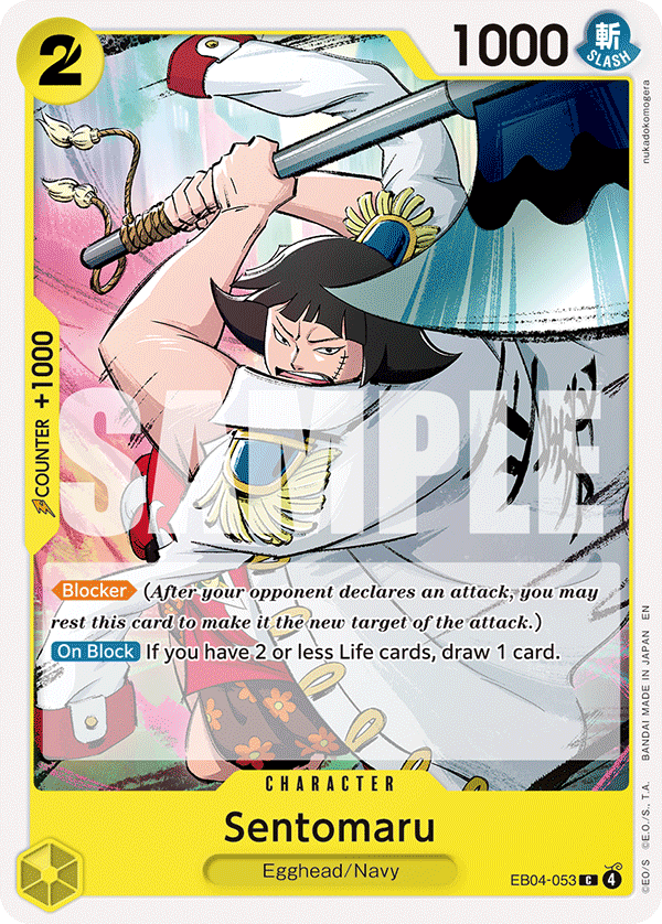 Sentomaru EB04-053 One Piece Card Game