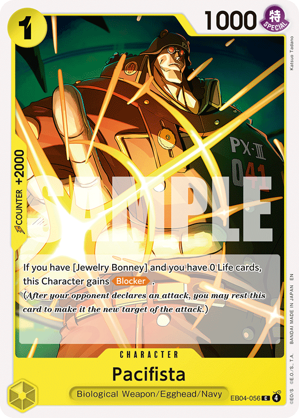 Pacifista EB04-056 One Piece Card Game