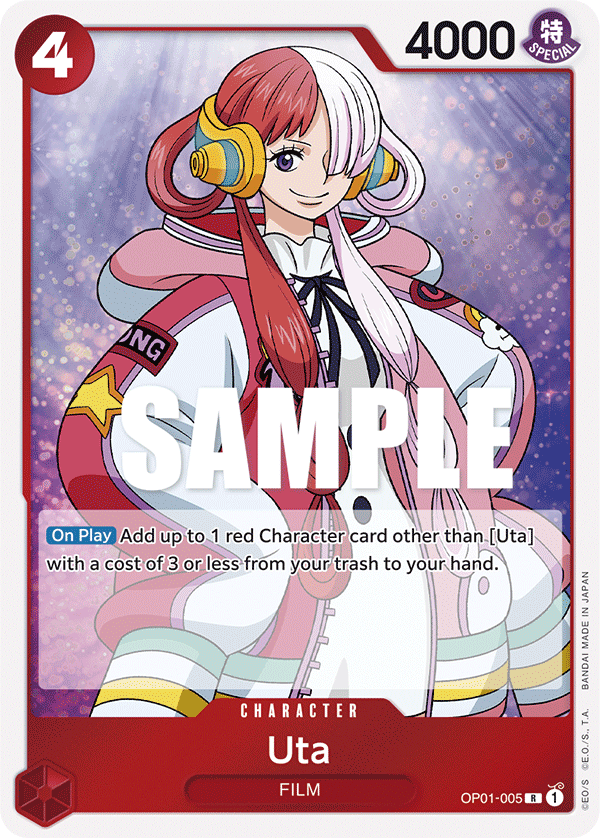 Uta OP01-005 One Piece Card Game