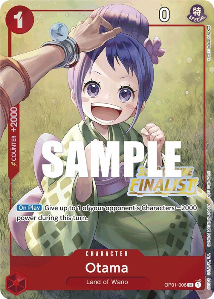 Otama [Finalist] OP01-006 One Piece Card Game