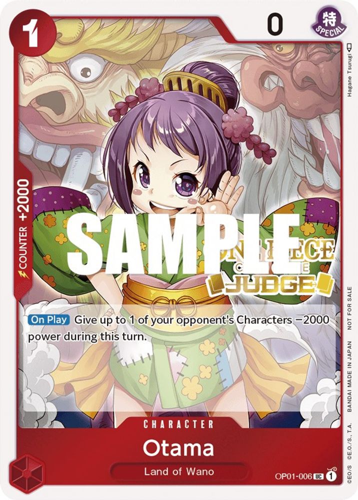 Otama [Judge] OP01-006 One Piece Card Game