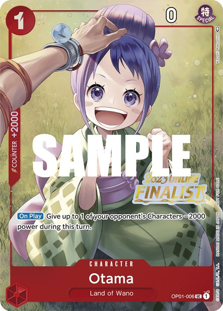 Otama [Online Finalist] OP01-006 One Piece Card Game