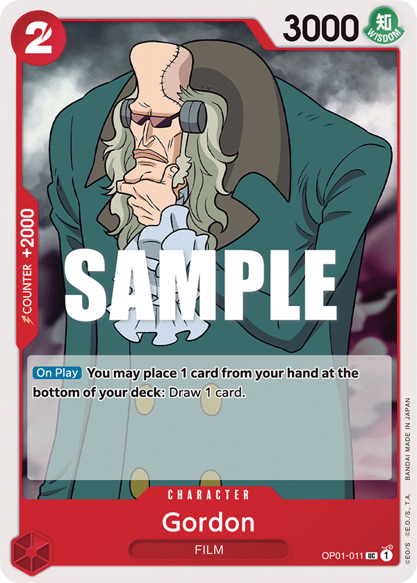 Gordon OP01-011 One Piece Card Game