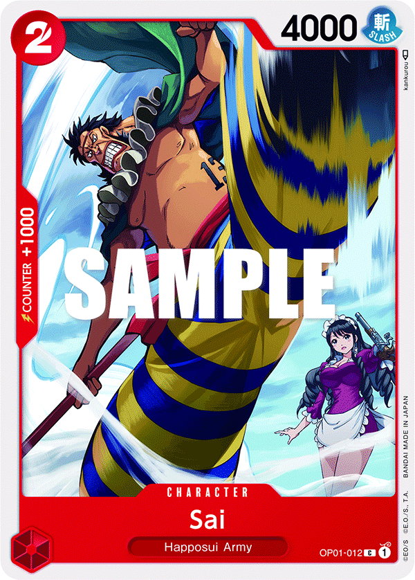 Sai OP01-012 One Piece Card Game