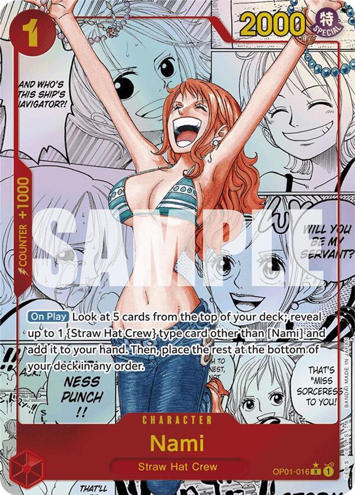 Nami [Manga] OP01-016 One Piece Card Game
