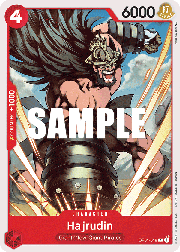 Hajrudin OP01-018 One Piece Card Game