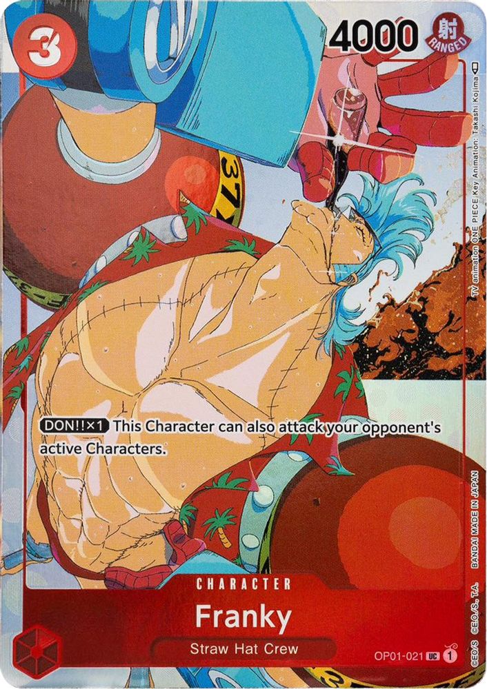 Franky [Gift Collection] OP01-021 One Piece Card Game