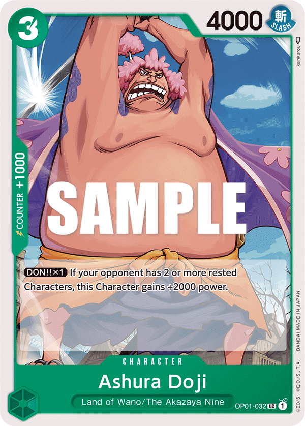 Ashura Doji OP01-032 One Piece Card Game