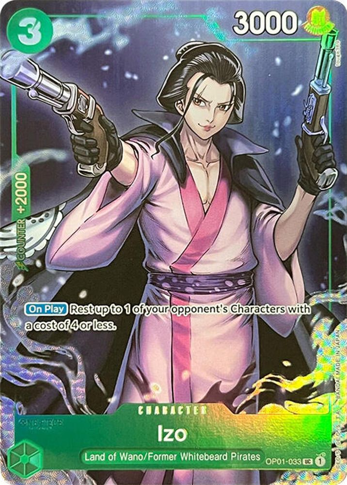 Izo [Bandai Fest] OP01-033 One Piece Card Game
