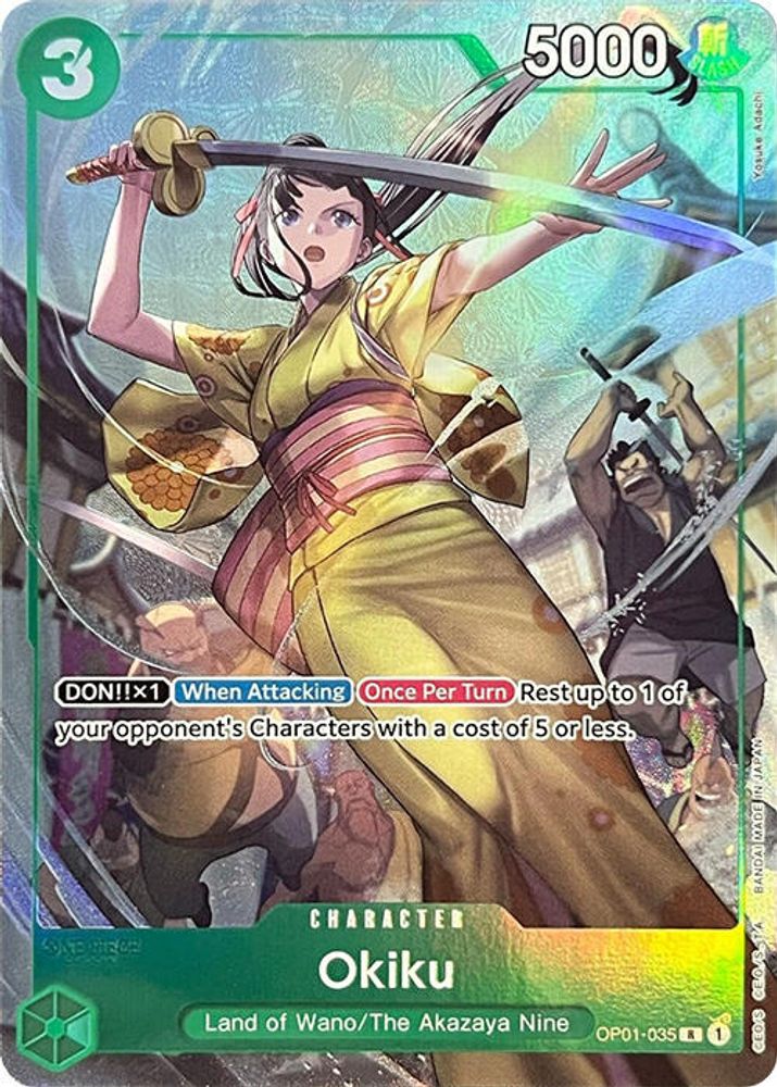 Okiku [Bandai Card Games Fest 23-24] OP01-035 One Piece Card Game