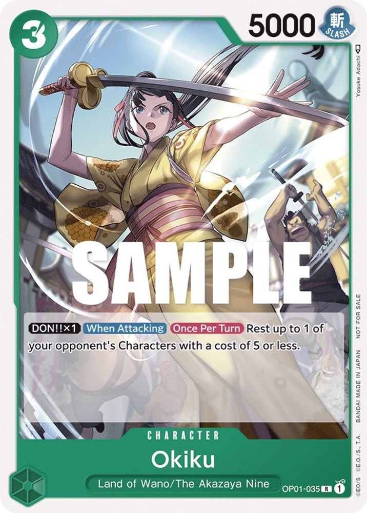 Okiku [Tournament] OP01-035 One Piece Card Game