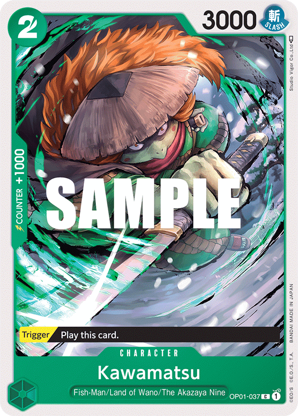 Kawamatsu [Zoro Deck] OP01-037 One Piece Card Game