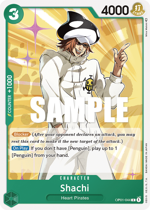 Shachi OP01-044 One Piece Card Game