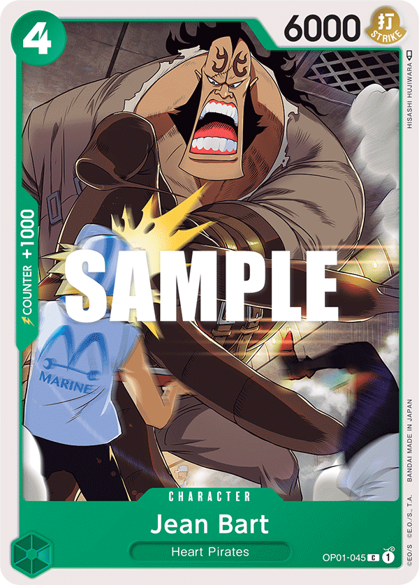 Jean Bart OP01-045 One Piece Card Game