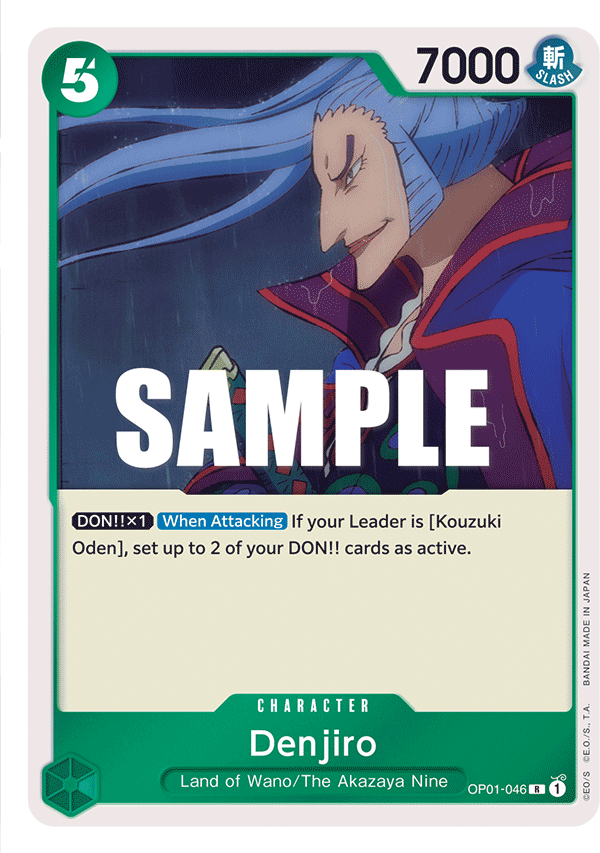 Denjiro OP01-046 One Piece Card Game