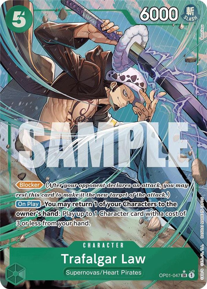 Trafalgar Law [Full Art PRB01] OP01-047 One Piece Card Game