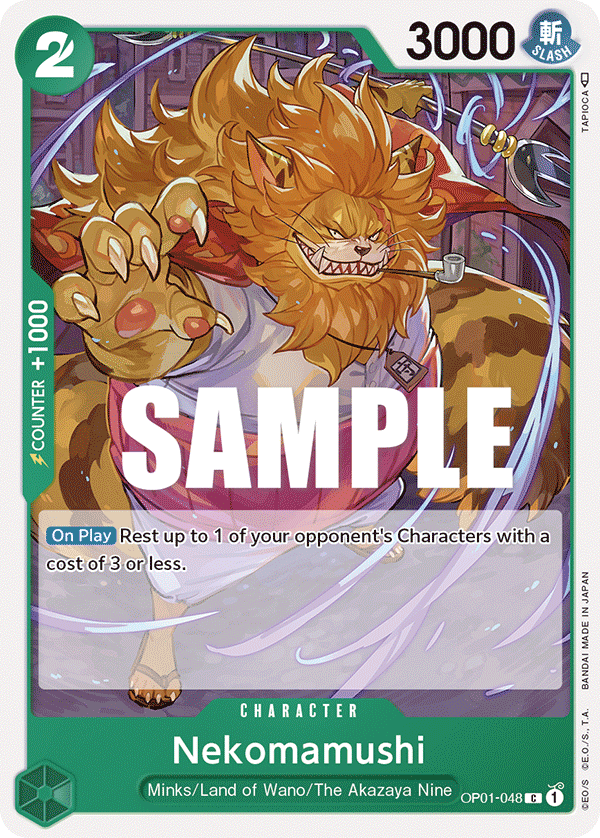 Nekomamushi OP01-048 One Piece Card Game