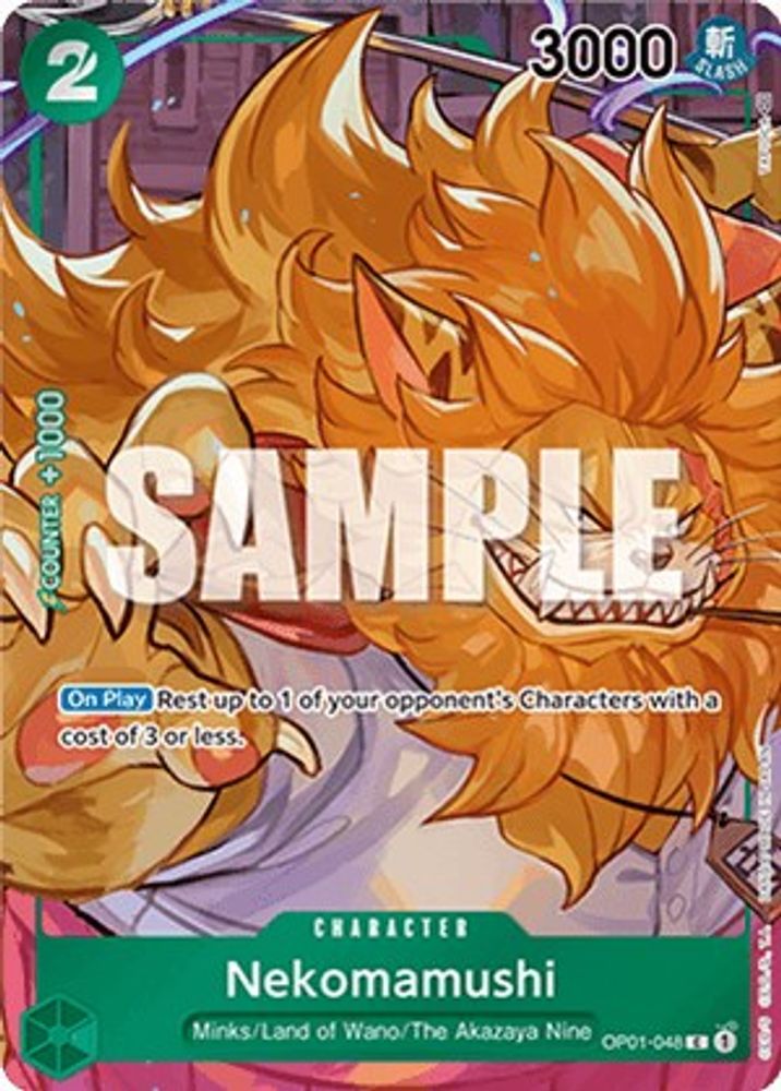 Nekomamushi [Box Topper] OP01-048 One Piece Card Game