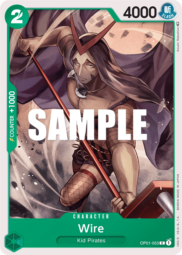 Wire OP01-053 One Piece Card Game