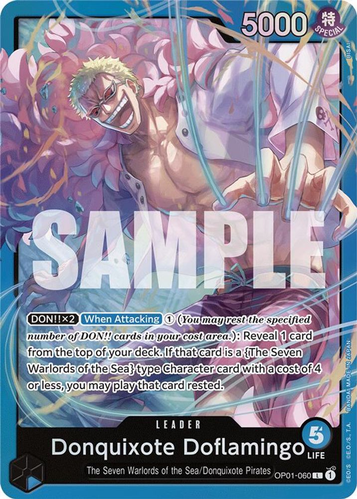Donquixote Doflamingo [ST17] OP01-060 One Piece Card Game