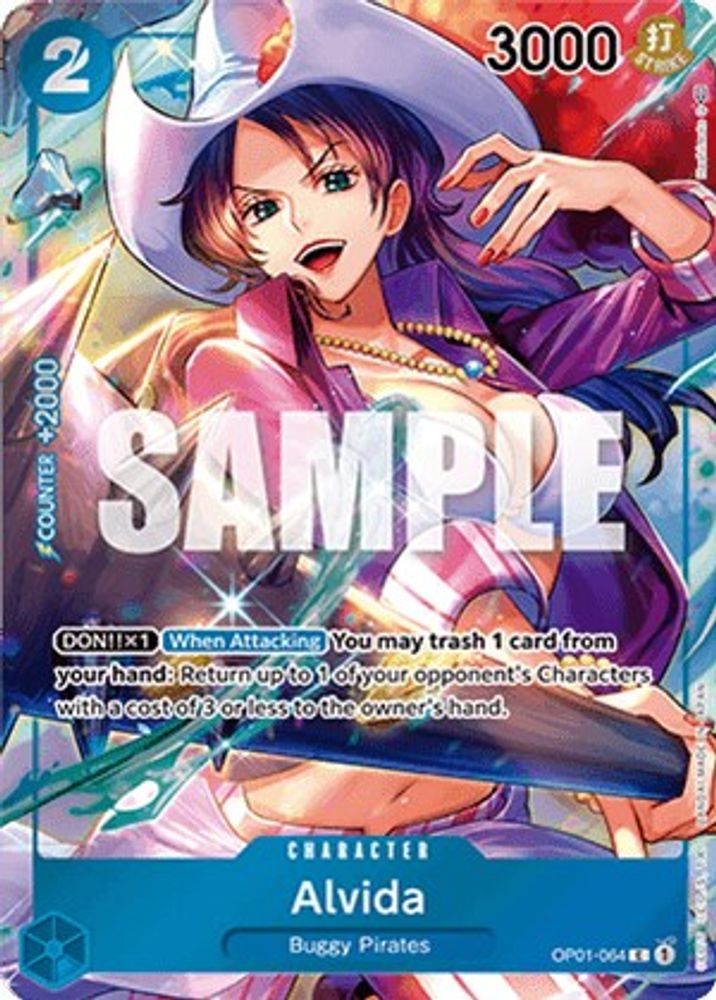 Alvida [Box Topper] OP01-064 One Piece Card Game
