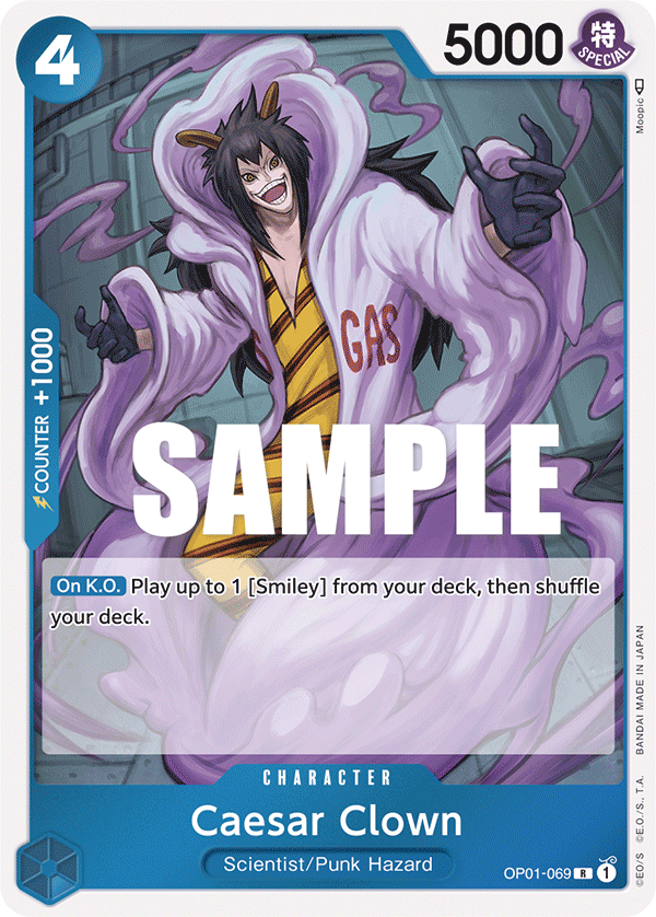 Caesar Clown OP01-069 One Piece Card Game
