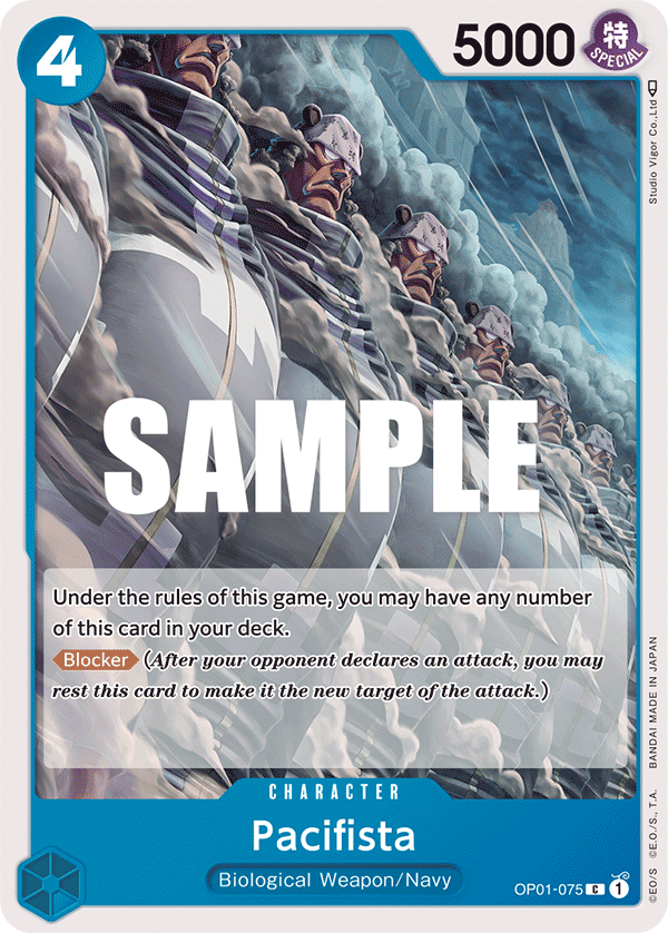 Pacifista OP01-075 One Piece Card Game