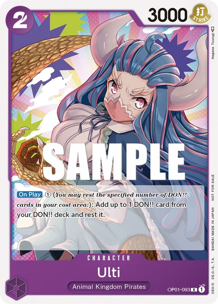 Ulti [Promotion] OP01-093 One Piece Card Game