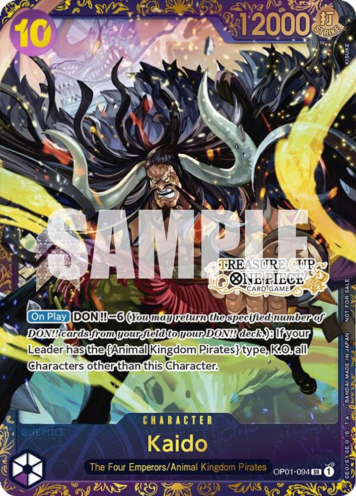 Kaido [Top 8] OP01-094 One Piece Card Game