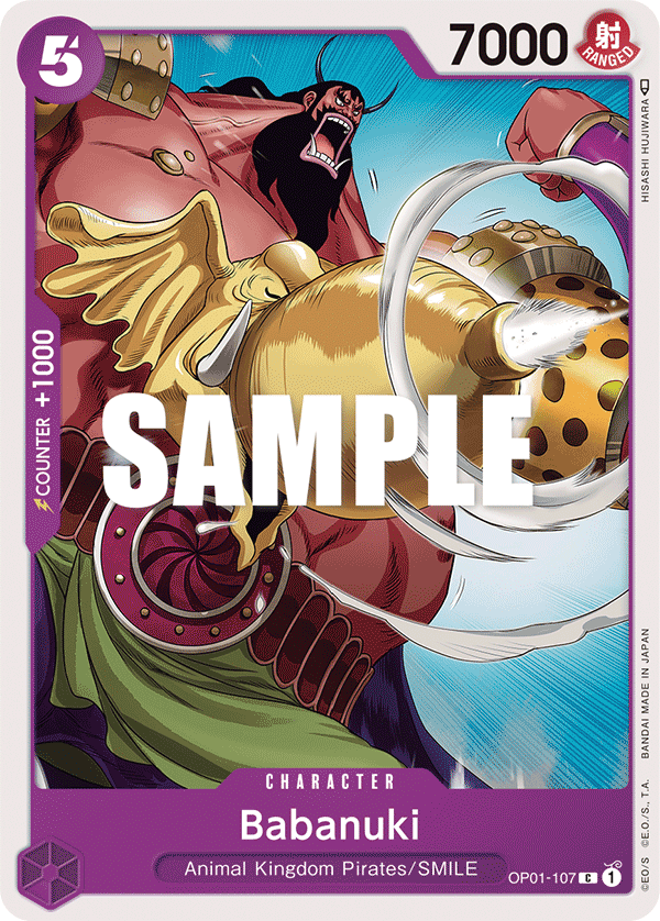 Babanuki OP01-107 One Piece Card Game