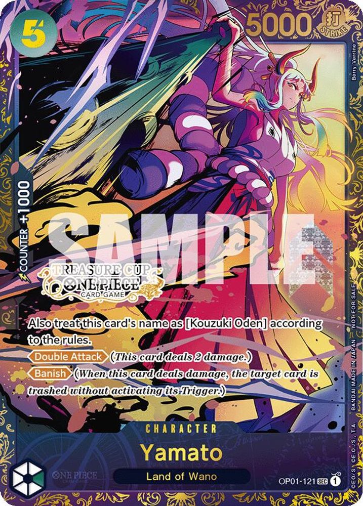 Yamato [Top 64] OP01-121 One Piece Card Game