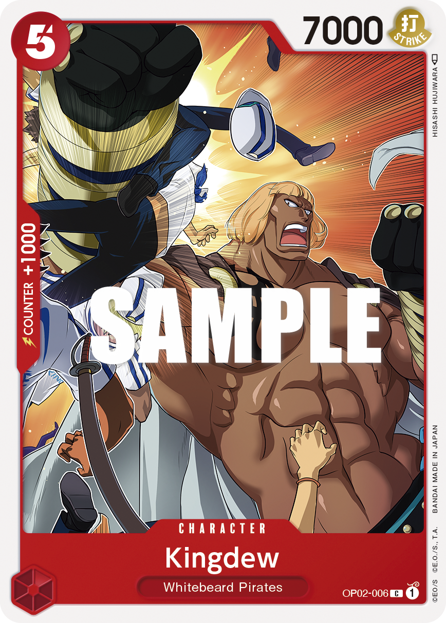 Kingdew [Pre-release] OP02-006 One Piece Card Game