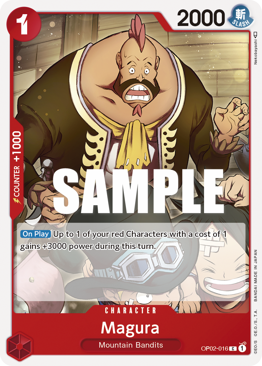Magura OP02-016 One Piece Card Game