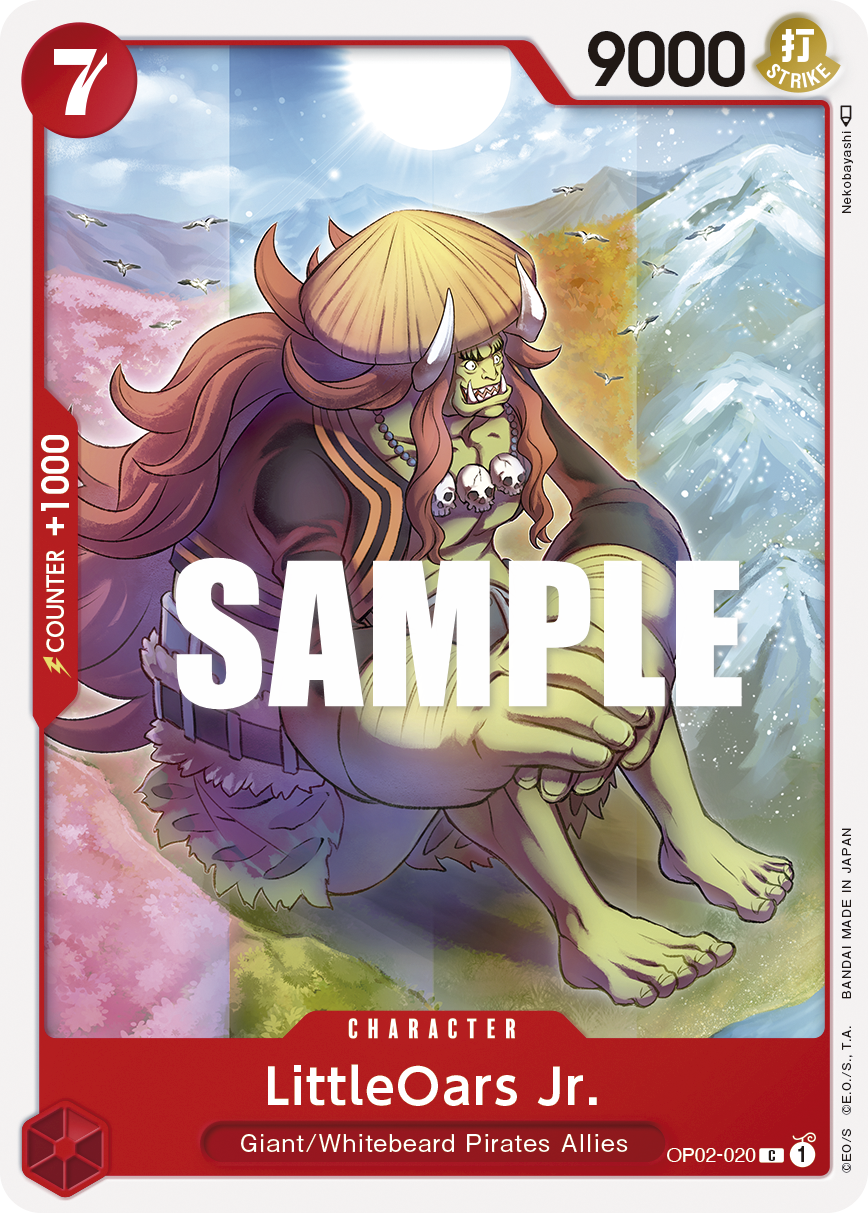 LittleOars Jr. OP02-020 One Piece Card Game