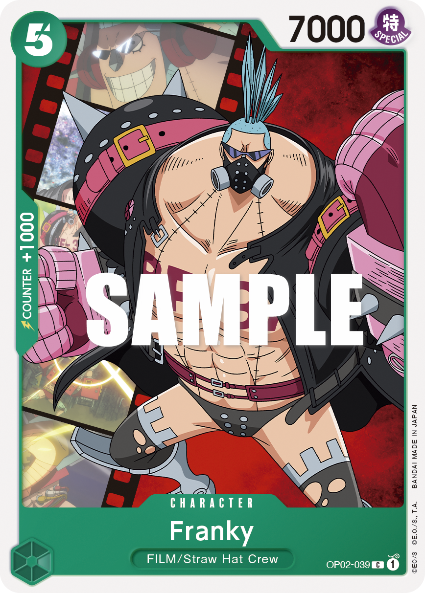 Franky OP02-039 One Piece Card Game