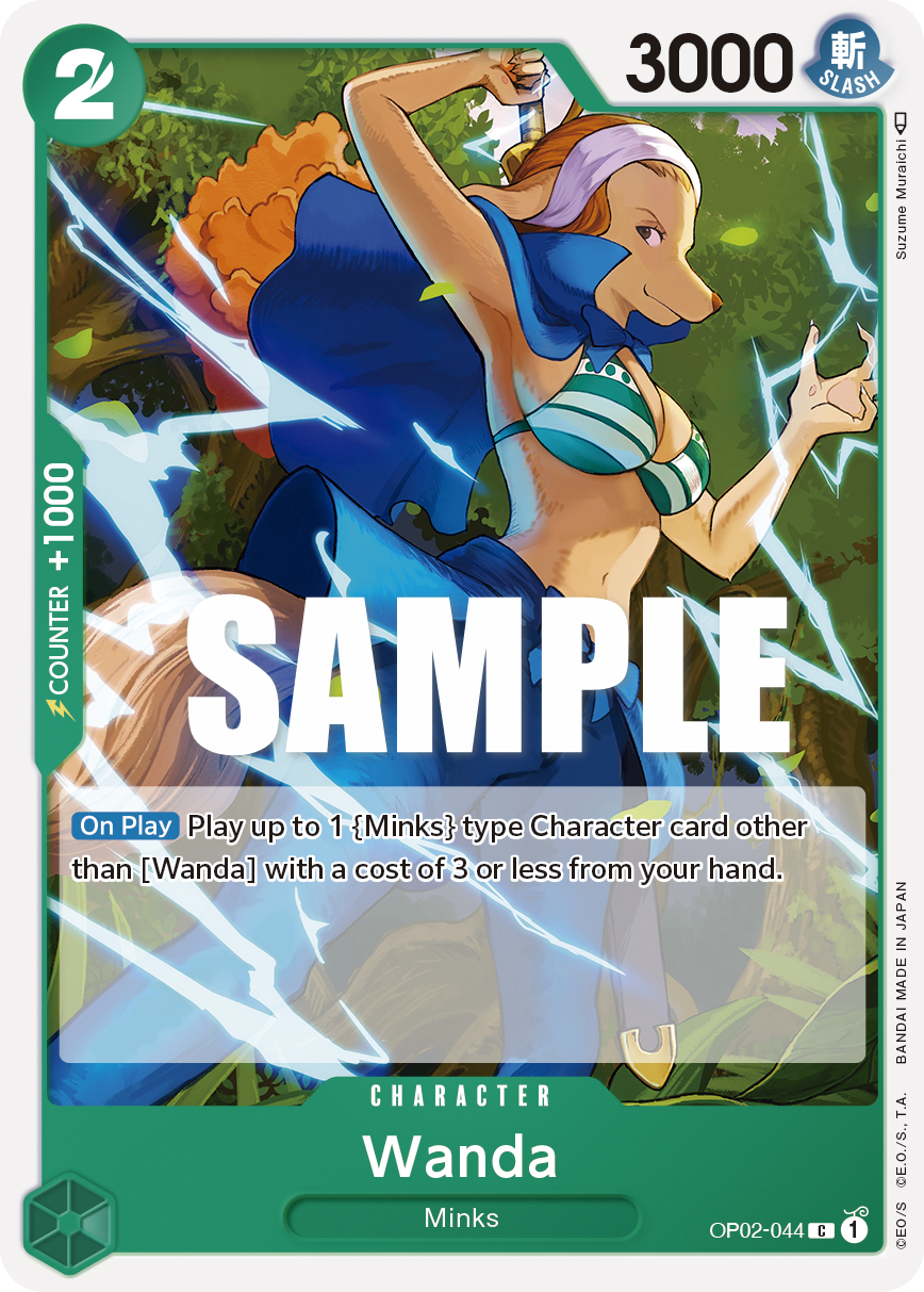 Wanda OP02-044 One Piece Card Game