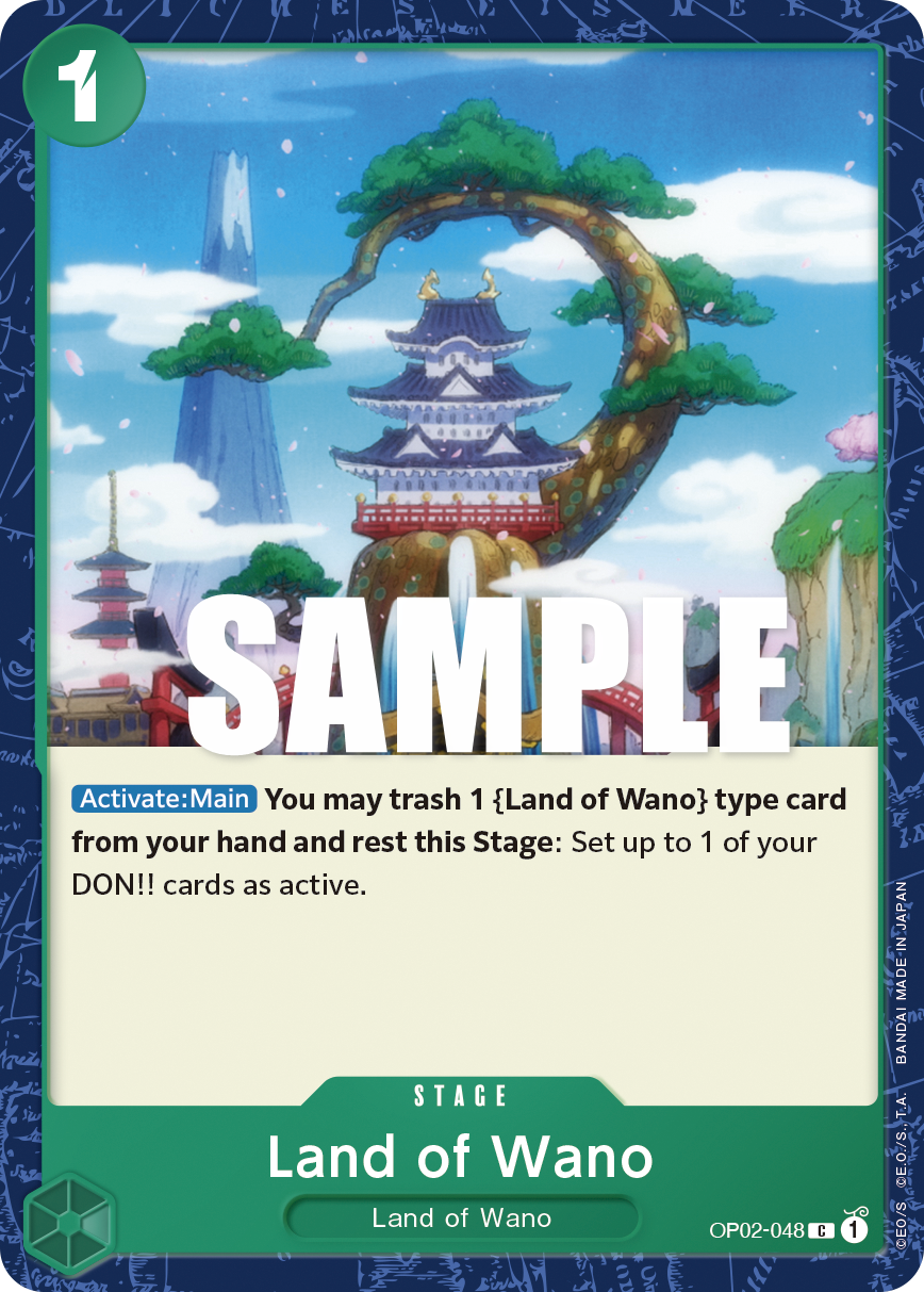 Land of Wano OP02-048 One Piece Card Game